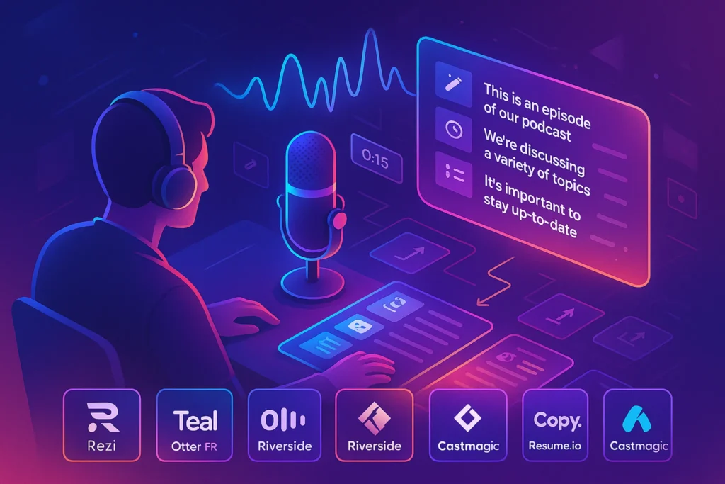 Best AI Podcast Transcription Tools