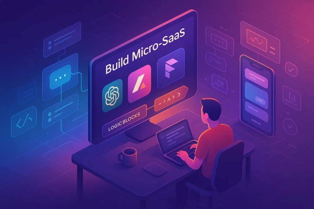 How to Build a Micro‑SaaS With ChatGPT + No-Code – Step-by-Step Guide