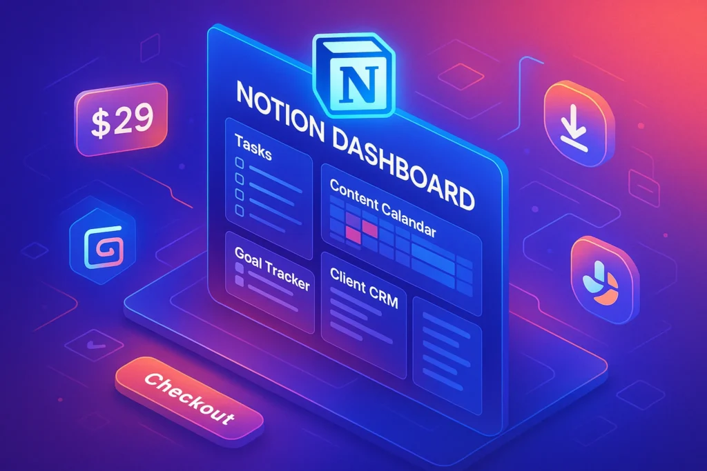 How to Sell Notion Templates Online (Step‑by‑Step Guide)