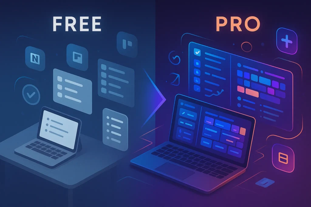 Free vs Paid Productivity Tools: When to Upgrade