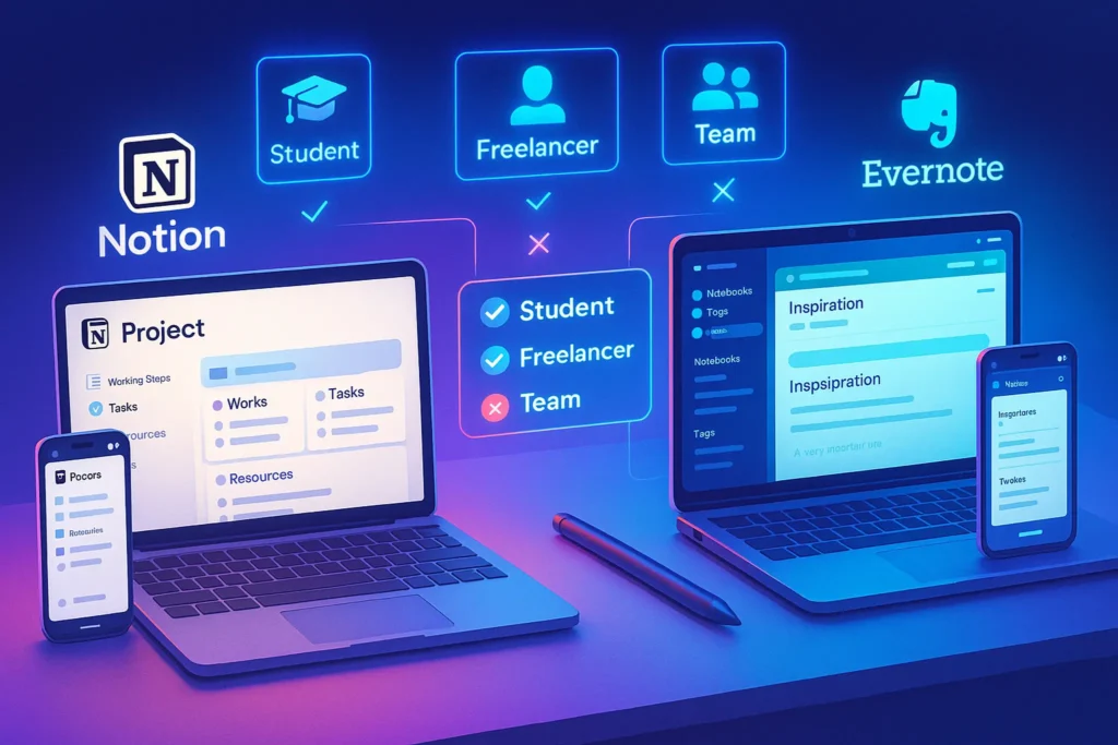Notion vs. Evernote: Best Note-Taking App in 2025?
