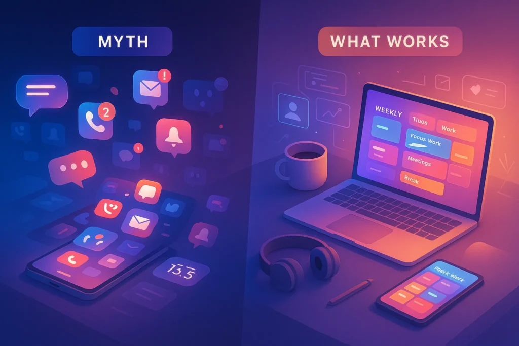 Top Productivity Myths Debunked (and What Actually Works)