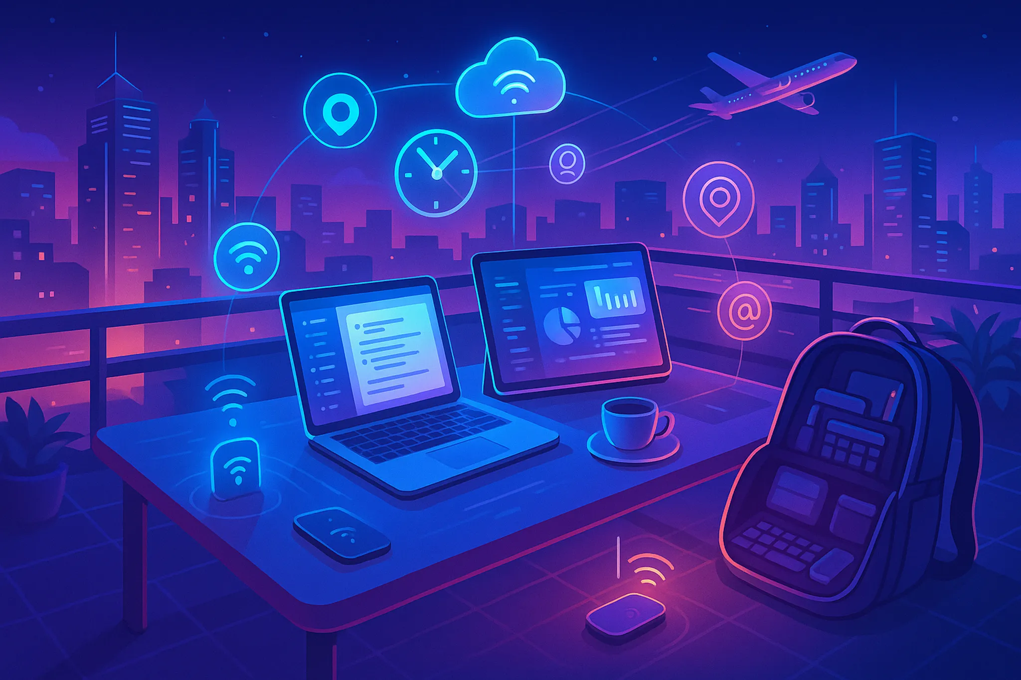 Travel Tech Essentials for Digital Nomads: Smart Gear to Stay Connected Anywhere – NerdChips featured image