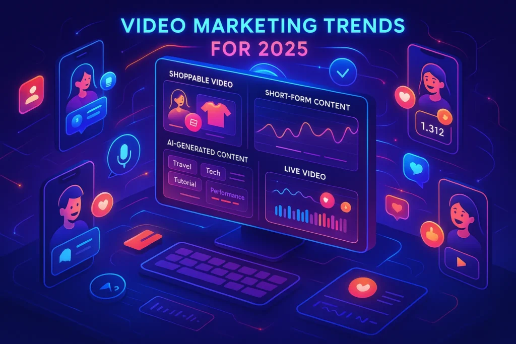 Video Marketing Trends for 2025: What Smart Brands Need to Watch – NerdChips featured image