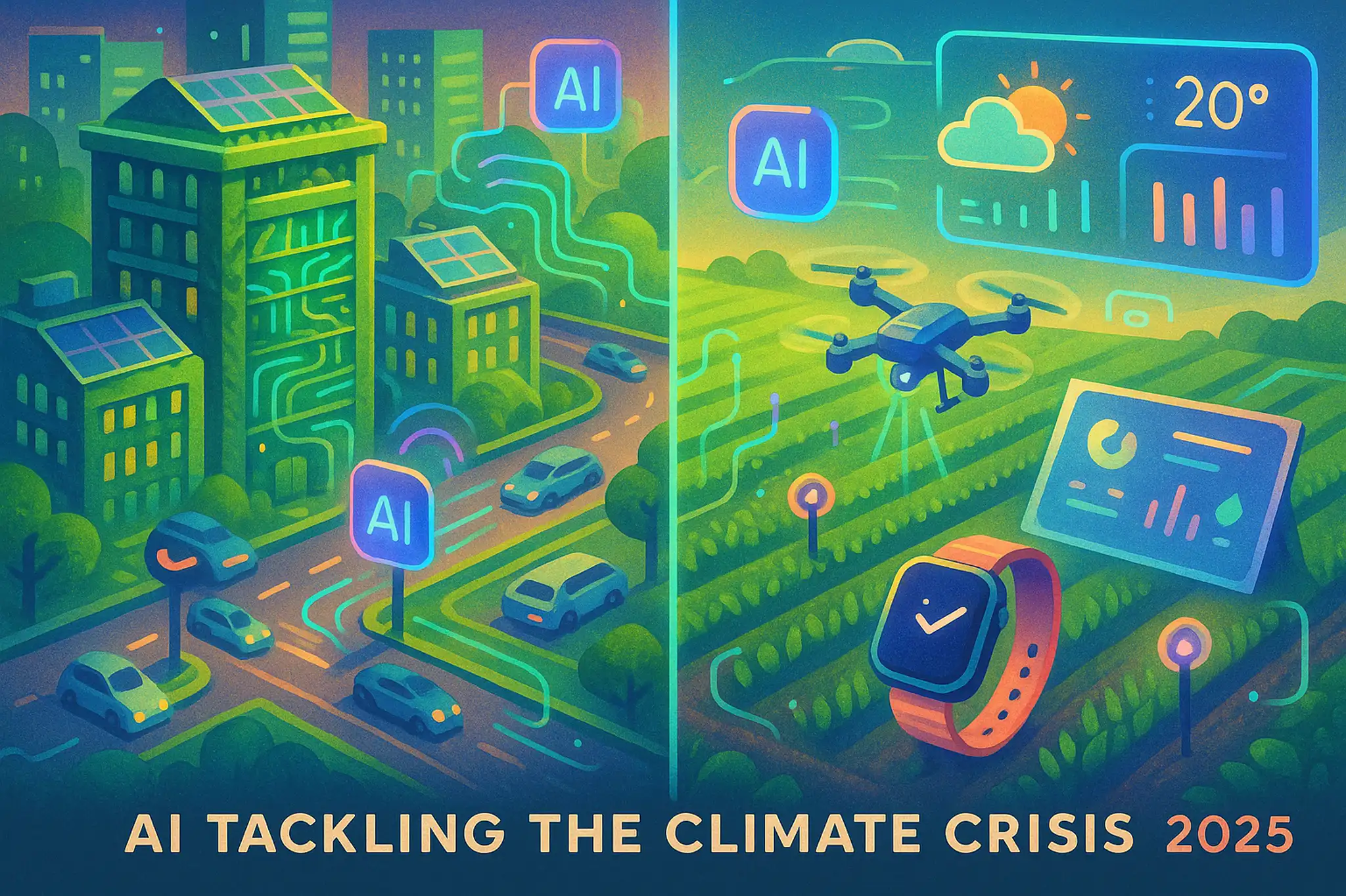 AI vs Climate Crisis: Real-World Use Cases in 2025 – NerdChips featured image