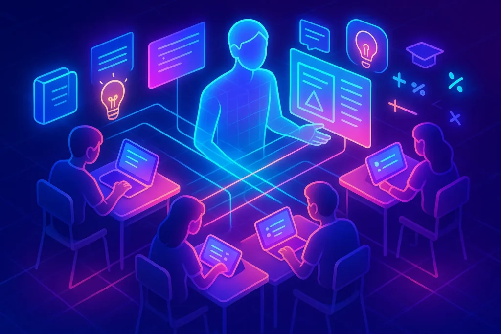 AI in Education: Smart Tools Helping Students Learn Faster - NerdChips Featured Image