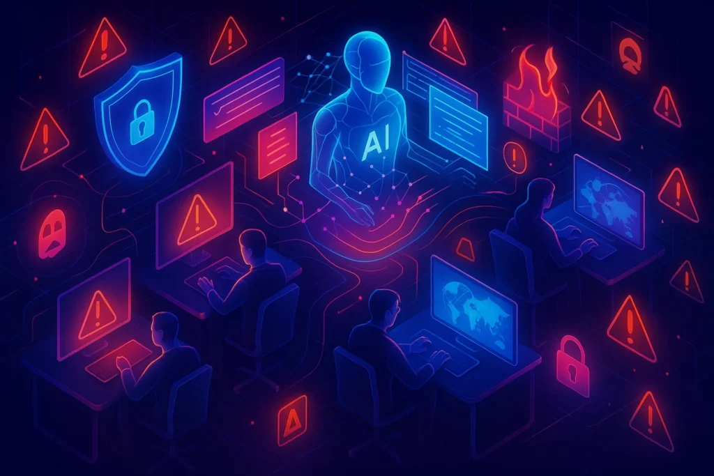 AI-Powered Cybersecurity: Can Machines Protect Us from Hackers? - NerdChips Featured Image