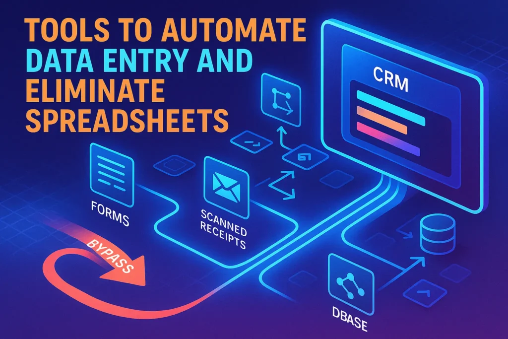 Tools to Automate Data Entry and Eliminate Spreadsheets – NerdChips featured image
