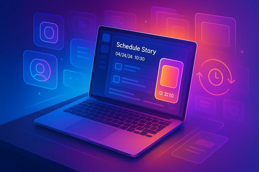 How to Automate Instagram Story Posting Without Third-Party Apps - NerdChips Featured Image