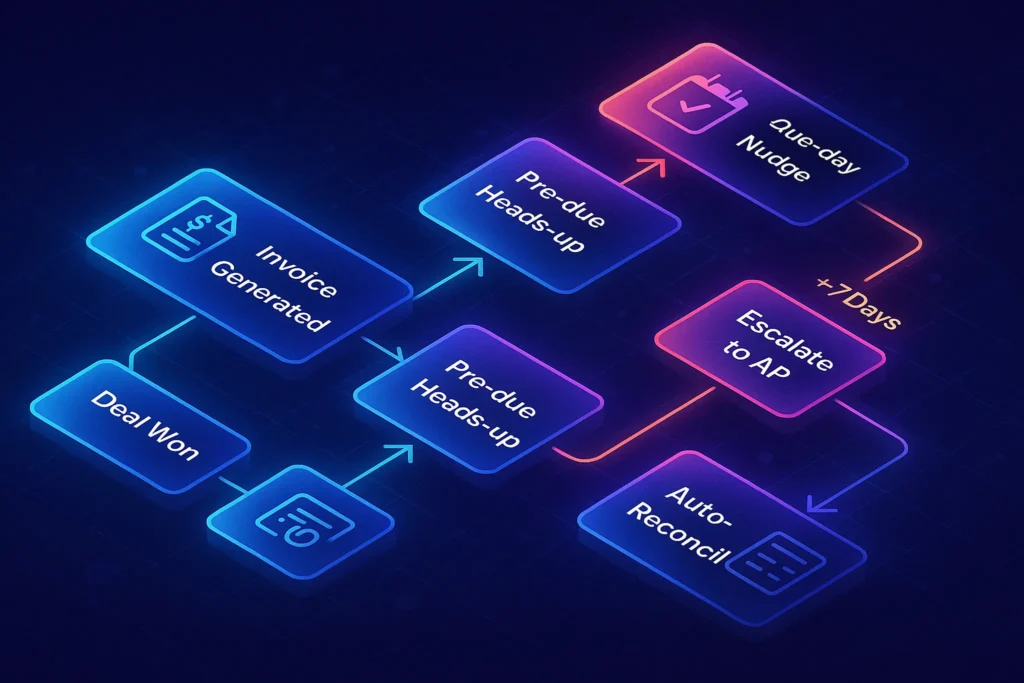 Automating Invoice Creation and Payment Reminders (So You Get Paid Faster Without Chasing) – NerdChips featured image