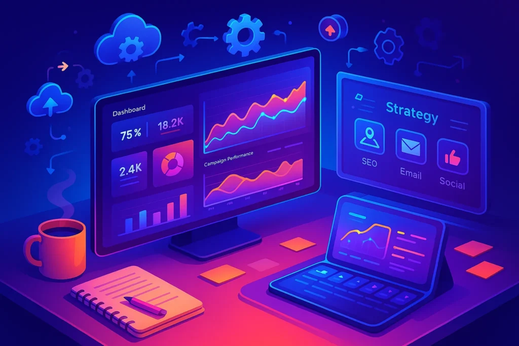 How to Automate Your Marketing Reports: A Complete 2025 Guide for Busy Marketers – NerdChips featured image