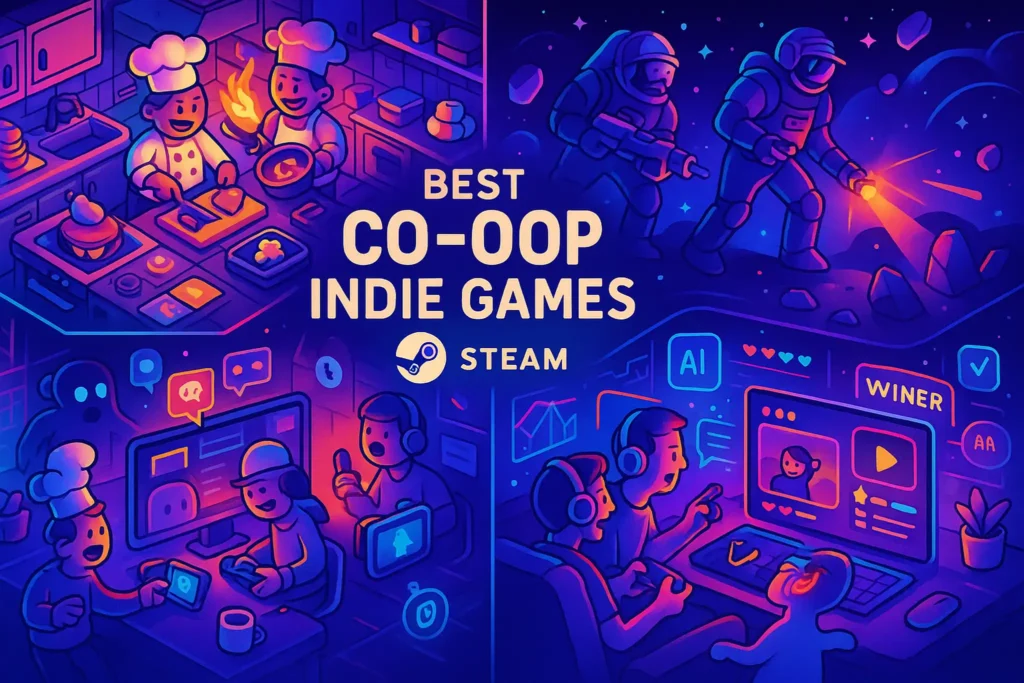 Best Co-Op Indie Games on Steam for 2025 – NerdChips featured image