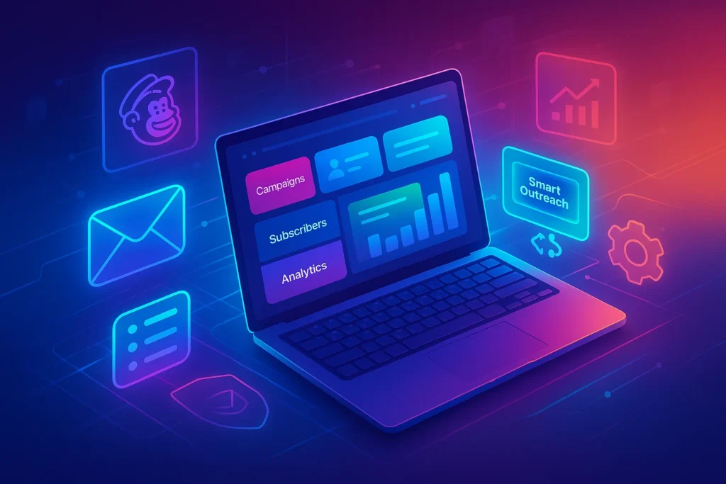 Best Free Tools to Automate Email Newsletters - NerdChips Featured Image