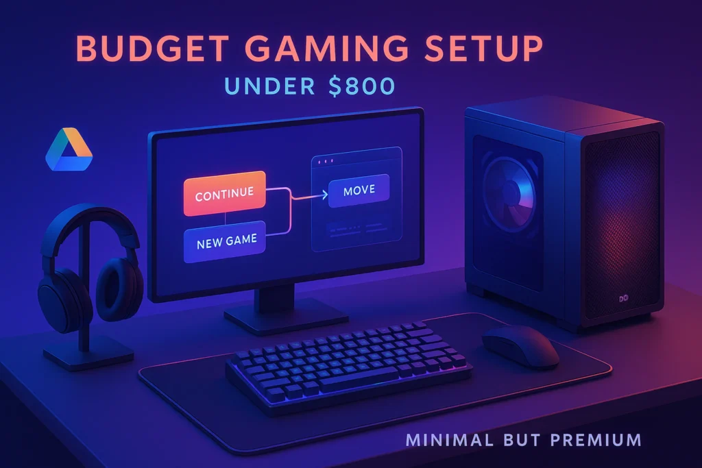 How to Build a Budget Gaming Setup Under $800 – NerdChips featured image