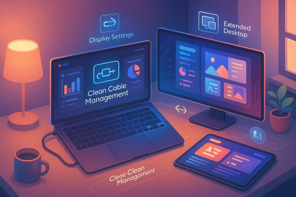 How to Connect Two Monitors to a Laptop: The Complete 2025 Step-by-Step Guide – NerdChips featured image