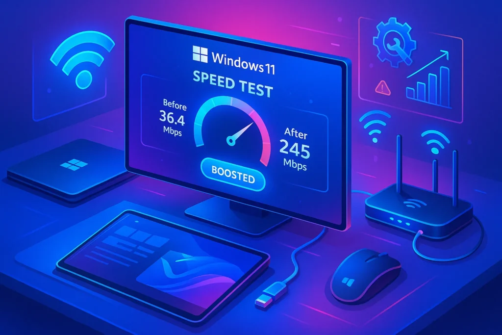 How to Fix Slow Wi-Fi on Windows 11: Step-by-Step Troubleshooting for Faster Speeds – NerdChips featured image