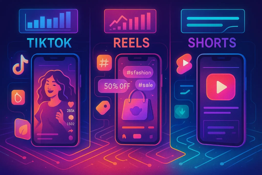 YouTube Shorts vs TikTok vs Reels: Which is Best for Business? – NerdChips featured image