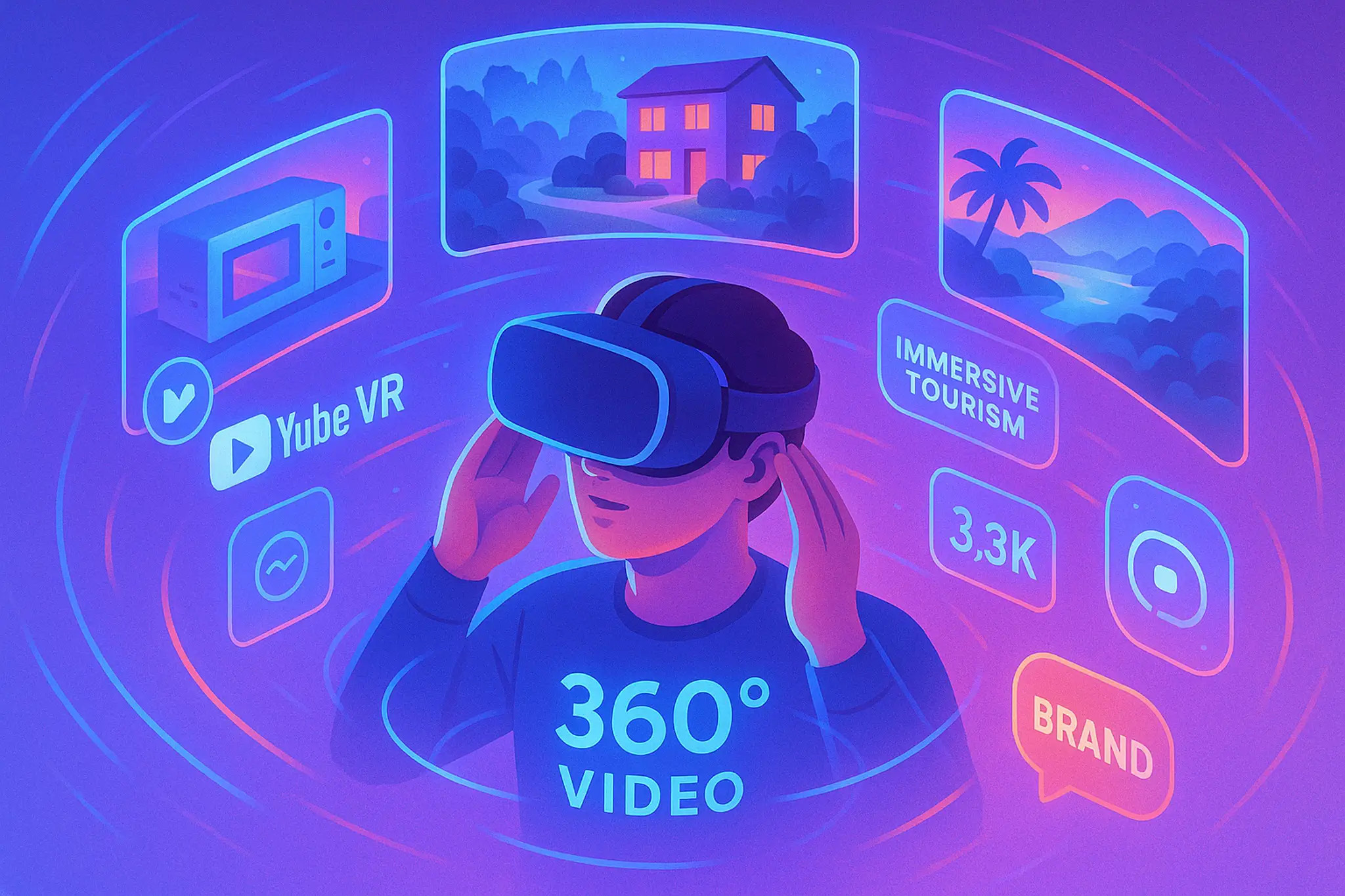 VR and 360° Video: The Next Frontier in Marketing – NerdChips featured image