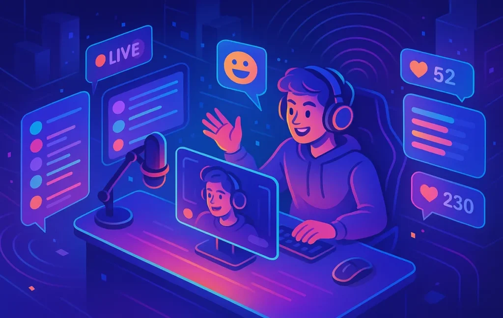Best Live Streaming Tools for Engagement in 2025 - NerdChips Featured Image