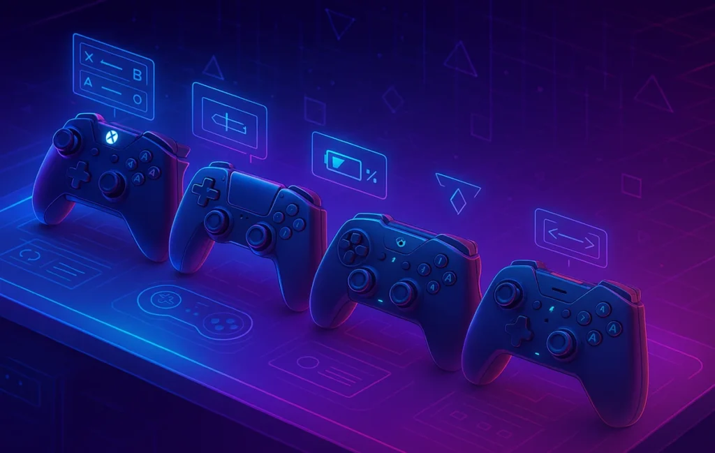 Best PC Game Controllers: Ergonomics, Custom Mappings & Battery Life - NerdChips Featured Image