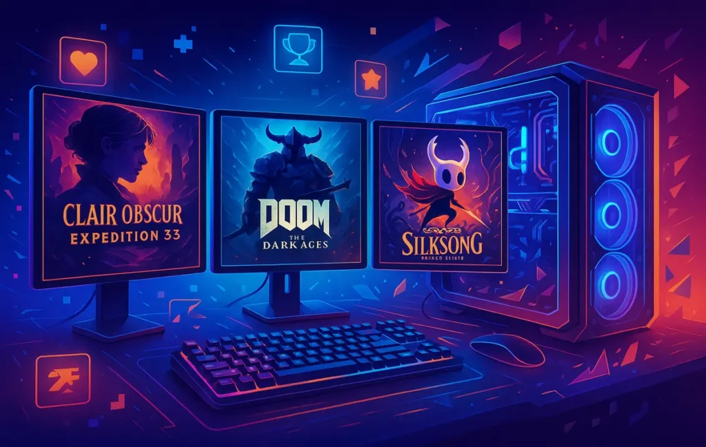 Best PC Games to Play in 2025: Must-Have Titles - NerdChips Featured Image