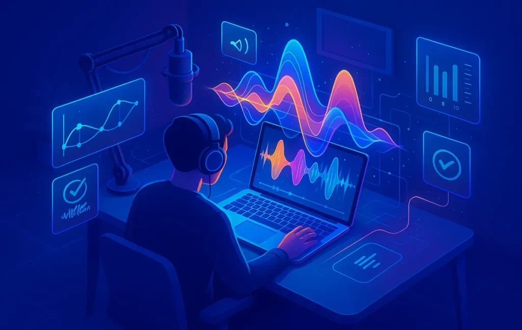 Best Podcast Editing Apps: Produce Pro Shows in 2025 - NerdChips Featured Image