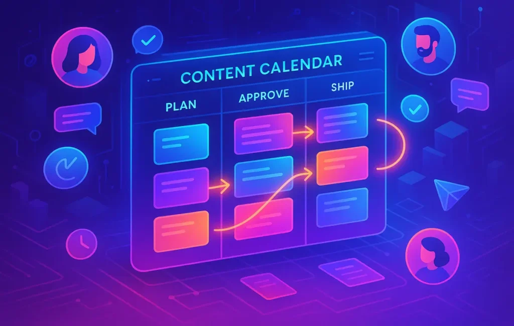 Content Calendar Tools: Plan, Approve, Ship - NerdChips Featured Image