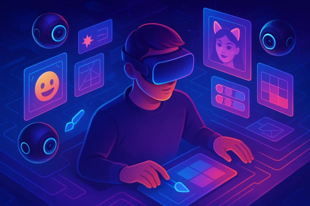Creating for AR & VR: A New Frontier for Content Creators - NerdChips Featured Image