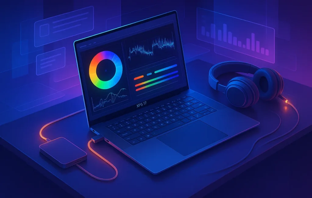 Dell XPS 17 (2025) Review: The Ultimate Creator Laptop? - NerdChips Featured Image