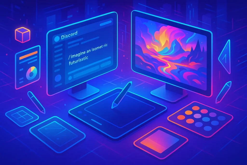 How to Create AI Art with Midjourney (Beginner’s Guide) - NerdChips Featured Image