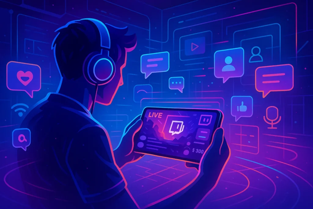 How to Stream Mobile Games on Twitch - NerdChips Featured Image