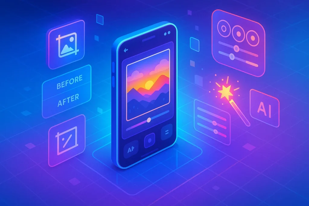 Mobile Photo Editing Apps (No Photoshop Needed) - NerdChips Featured Image