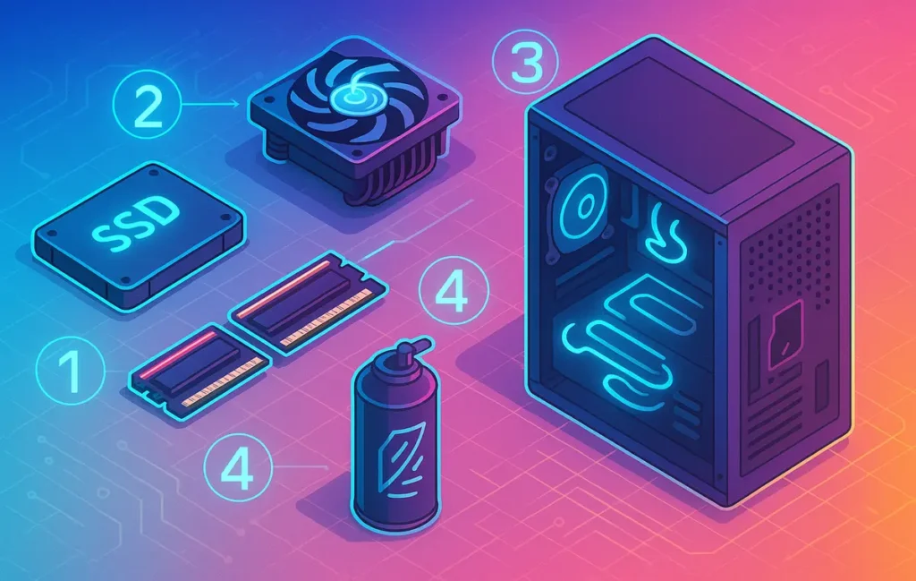 PC Upgrades 101: Maximizing Performance with DIY Tweaks - NerdChips Featured Image