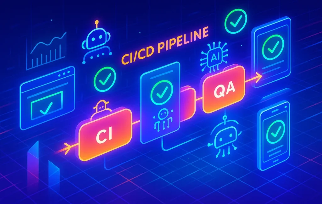 QA at Speed: Best Automation Testing Tools for CI/CD - NerdChips Featured Image