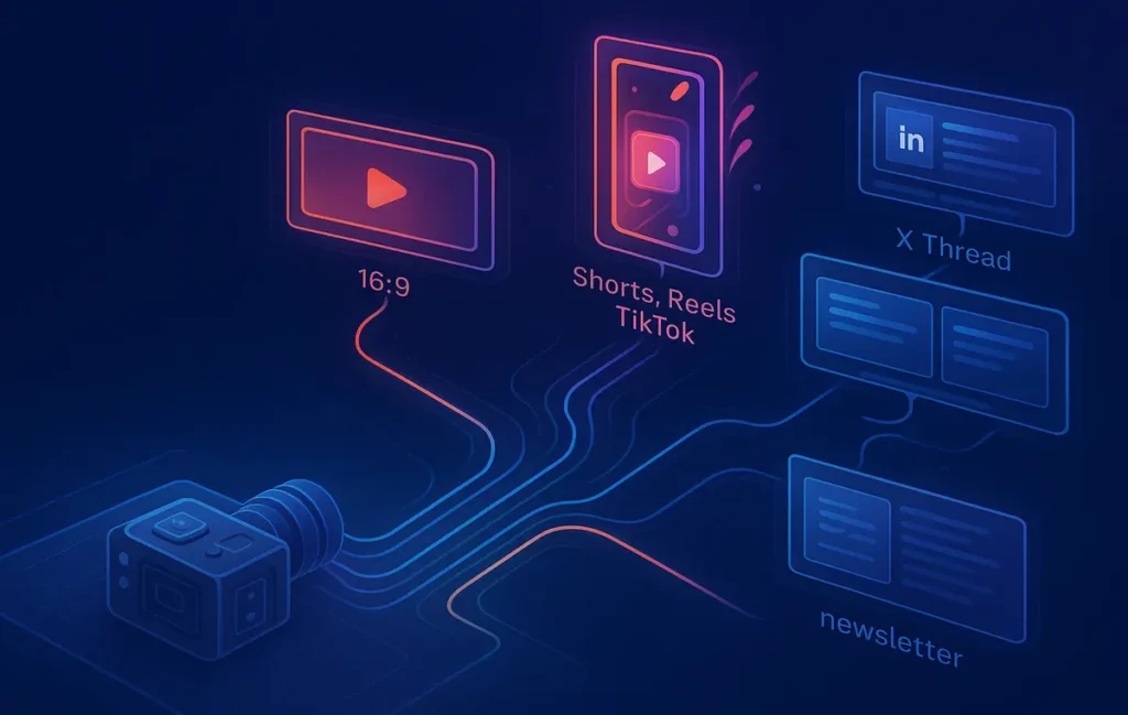 One Video, Many Platforms: Repurposing Video Content Smartly - NerdChips Featured Image