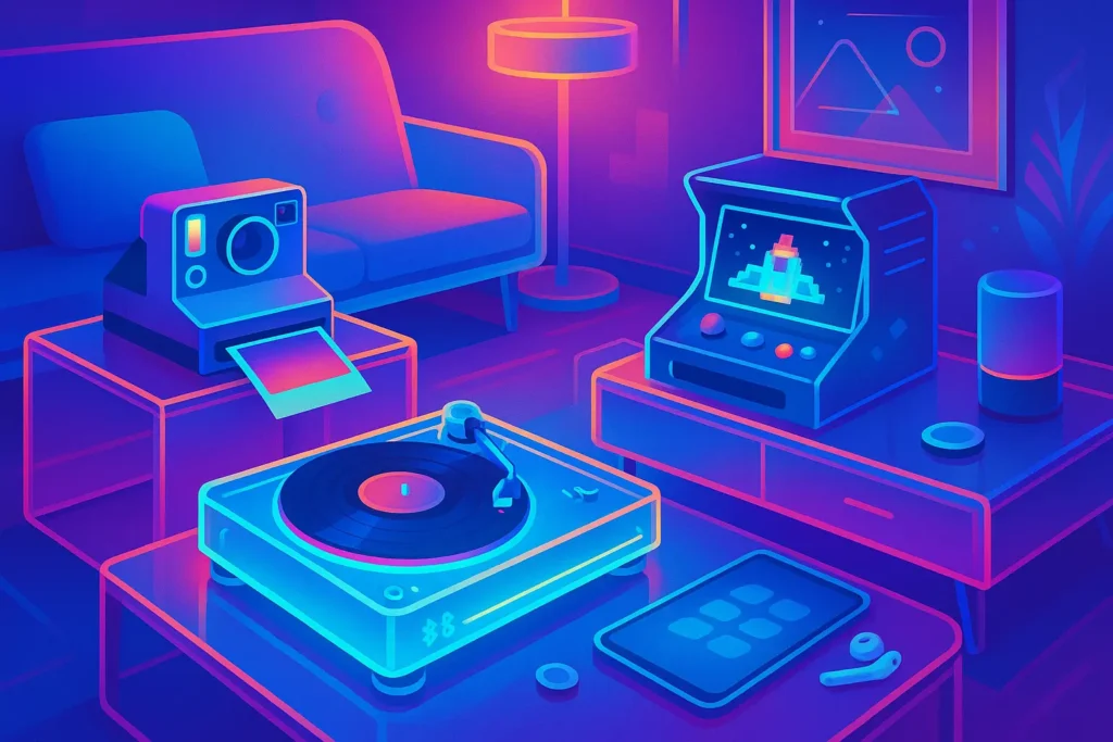 Retro Tech Comeback: Modern Gadgets with Vintage Vibes - NerdChips Featured Image