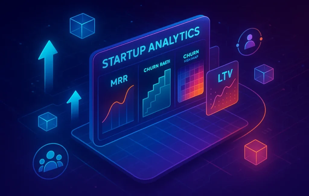 SaaS Analytics Software for Startups in 2025: Track Growth & Retention Smarter - NerdChips Featured Image