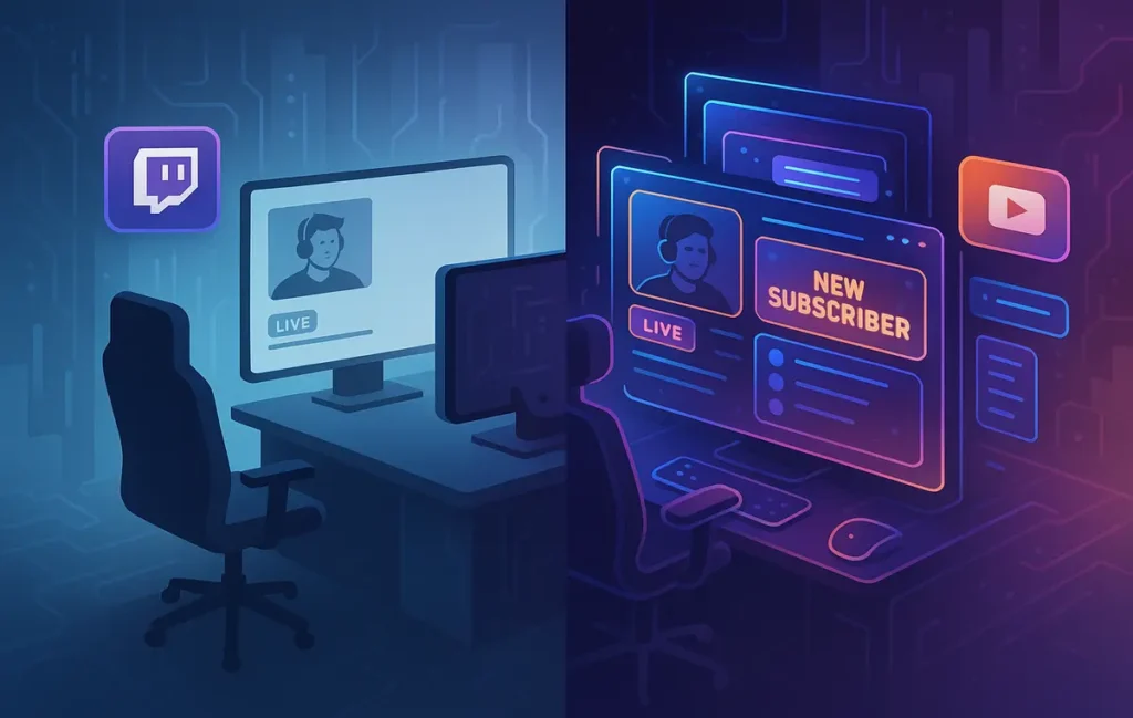 Stream Overlay Packs: Pro Branding on Twitch & YouTube - NerdChips Featured Image