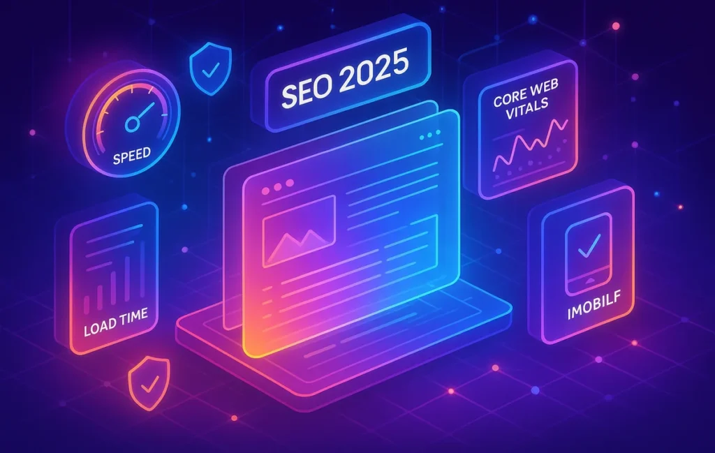 Technical SEO in 2025: Site Speed, Core Web Vitals, and Beyond - NerdChips Featured Image