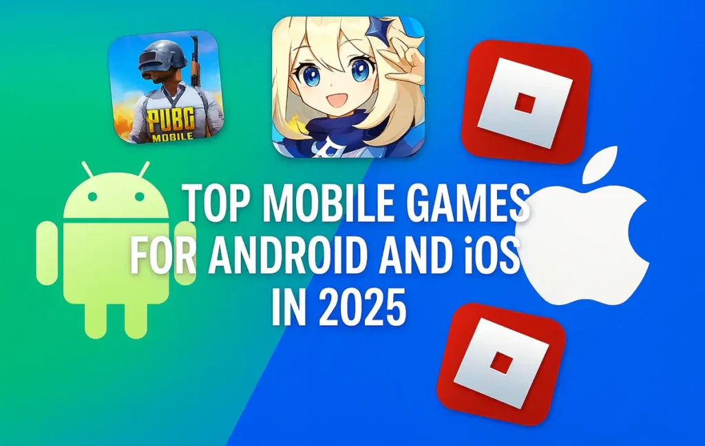 Top Mobile Games for Android and iOS in 2025 - NerdChips Featured Image