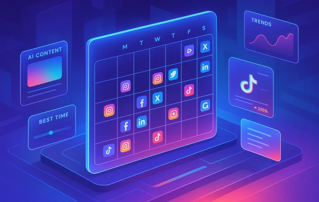 Top Social Media Content Planner Tools for 2025 - NerdChips Featured Image