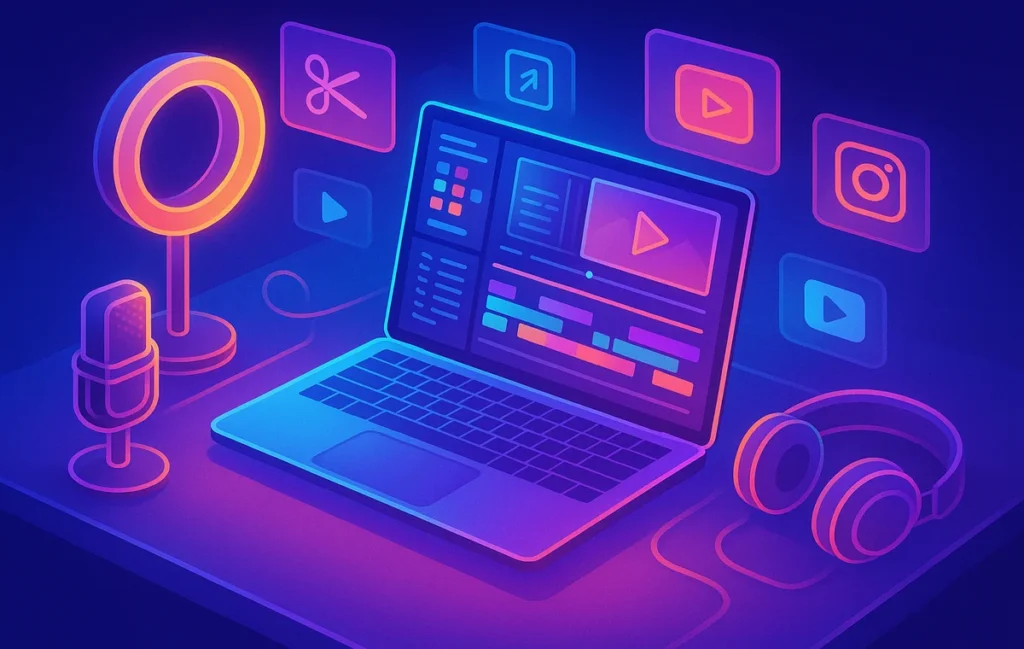 Video Editing Software for Solopreneurs: Quick Edits on a Budget 2025 - NerdChips Featured Image