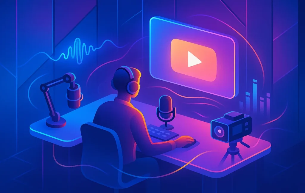 Video Podcasts: Should Your Podcast Jump to YouTube? - NerdChips Featured Image