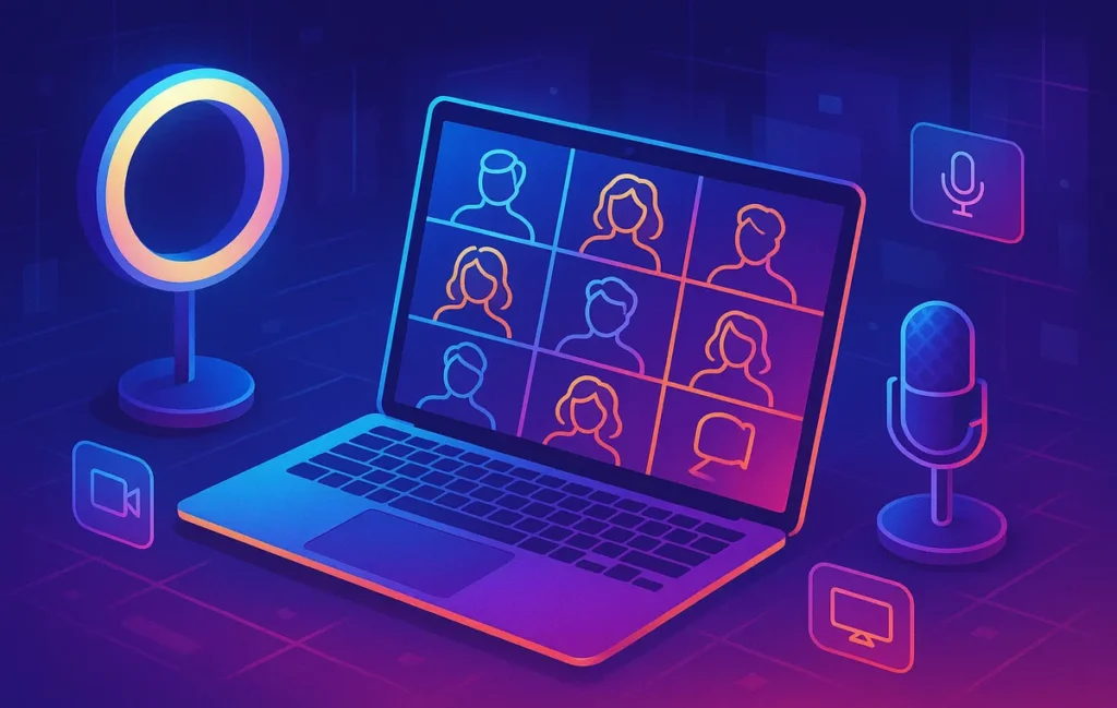 Zoom Like a Pro: Better Virtual Meetings in 5 Steps - NerdChips Featured Image