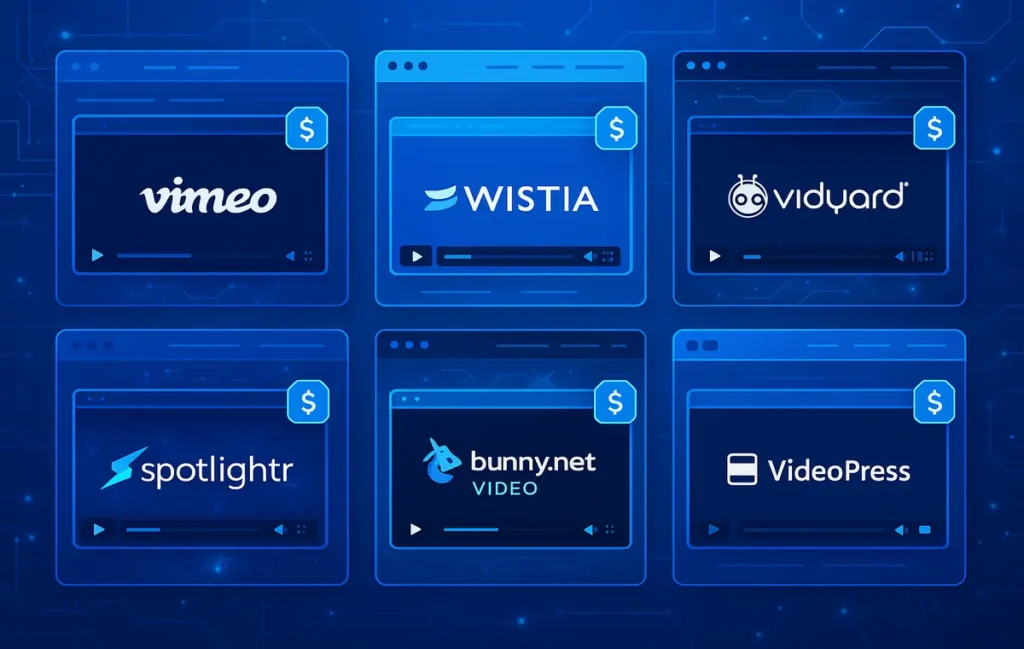 Affordable Video Hosting Platforms for Creators (2025 Guide) - NerdChips Featured Image