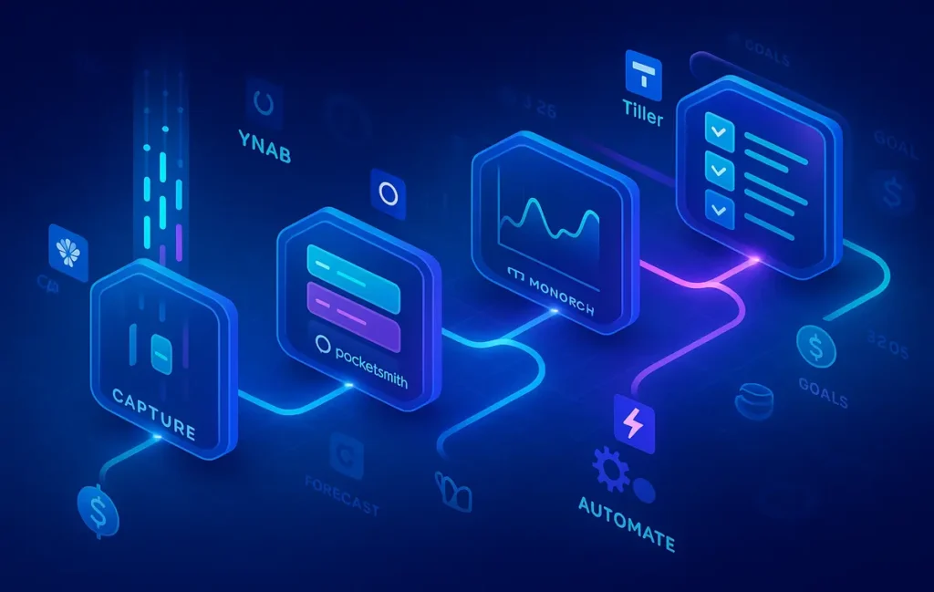 Budgeting & Finance Apps Powered by AI (A Practical, Workflow-First Guide) - NerdChips Featured Image