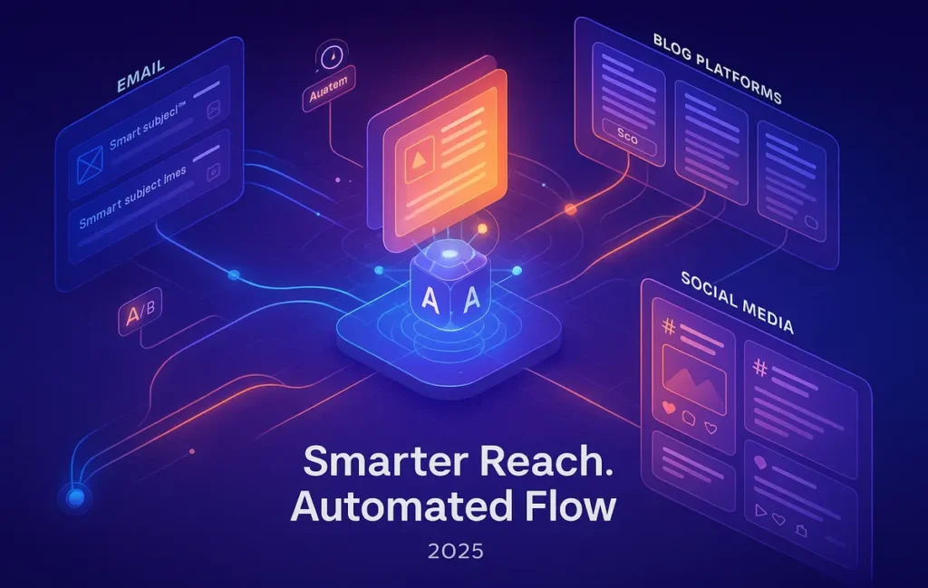 AI Tools for Content Distribution: Smarter Reach in 2025 - NerdChips Featured Image