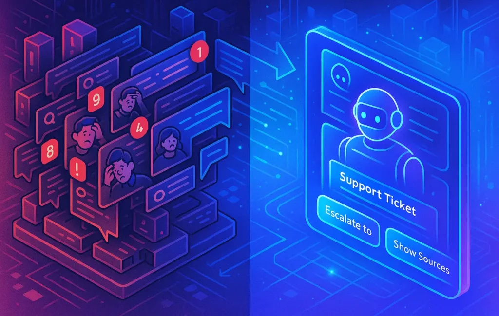 How to Automate Customer Support with AI Agents (A Field-Tested Playbook) - NerdChips Featured Image