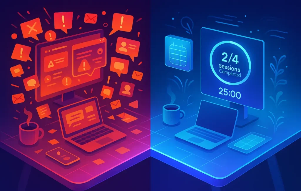Best Pomodoro Apps Compared: Focus, Flow & Productivity in 2025 - NerdChips Featured Image