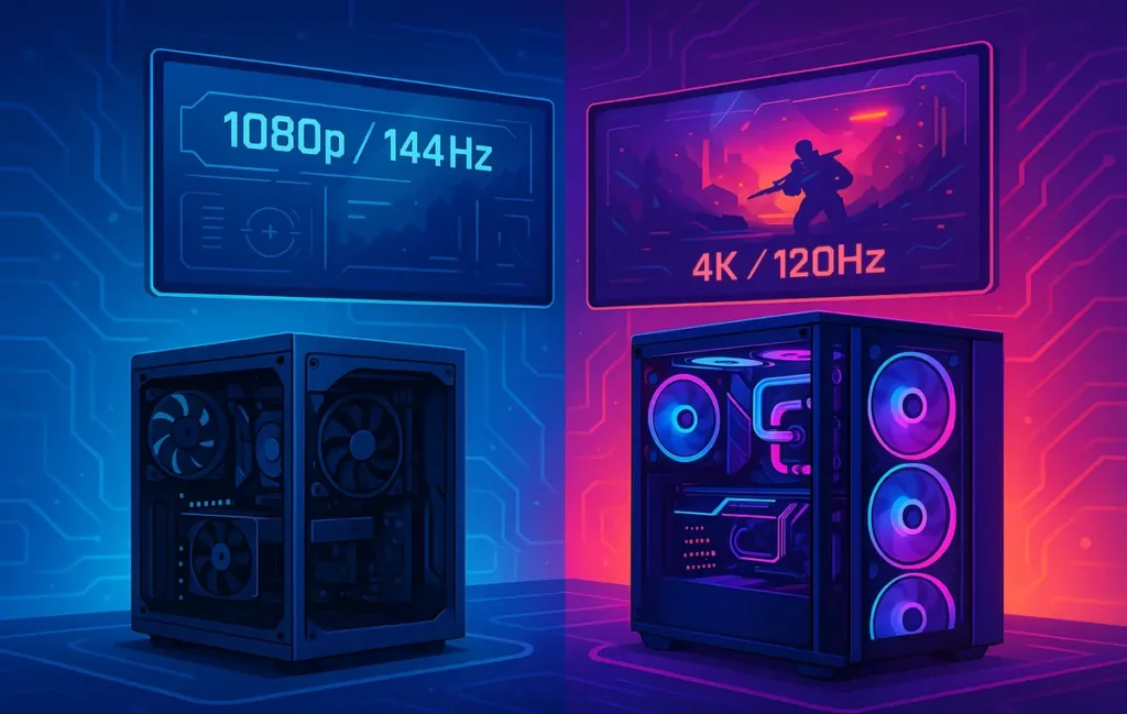Budget vs. High-End: Building the Right Gaming PC for Your Needs - NerdChips Featured Image